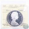 Image 1 : Silver Dollar 1967 ICCS Certified SP-67 Ultra Heavy Cameo! Tied for the highest grade! An overall ne