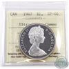 Image 1 : Silver $1 1967 ICCS Certified SP-66 Ultra Heavy Cameo