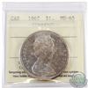 Image 1 : Silver $1 1967 ICCS Certified MS-65