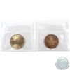 Image 2 : Loon $1 1987 & 1992 Confederation ICCS Certified MS-66. 2pcs