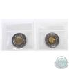 Image 2 : $2 1997 & 1999 Nunavut ICCS Certified MS-66. 2pcs