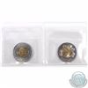 Image 2 : $2 1999 Nunavut & 2000 Knowledge ICCS Certified MS-66. 2pcs