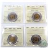 Image 1 : $2 2005, 2006 RCM Logo, 2006 & 2007 ICCS Certified MS-66. 2007 is tied for finest known. 4pcs