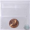 Image 2 : 1-cent 1977 Rotated Dies ICCS Certified MS-66; Red (minor rotation)