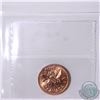 Image 2 : 1-cent 1977 Rotated Dies ICCS Certified MS-65; Red (minor rotation)