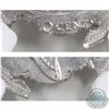Image 3 : 10-cent 1993 Struck on a defective planchet NGC Certified MS-62. This is a stunning error with a lar
