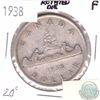 Image 1 : Silver $1 1938 with 20 Degree Rotated Die Fine