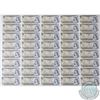 Image 1 : Uncut sheet of 40 x 1973 $1.00 notes, 5 x 8 format with BFK prefix.  The sheet is in AU-UNC Conditio