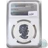 Image 2 : RCM Issue: 2011 Canada F15 Privy Mark Silver Maple Leaf NGC Certified SP 69 (Tax Exempt)