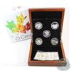 Image 1 : RCM Issue: 2014 $25 O Canada 5-coin Fine Silver Set (Tax Exempt). The coins included in this set are