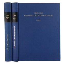 Corpus der Minoischen und Mykenischen Siegel Volumes