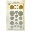 Image 1 : With 96 Fine Embossed Plates of Gold & Silver Coins