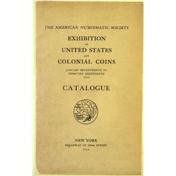The 1914 ANS Exhibition Catalogue