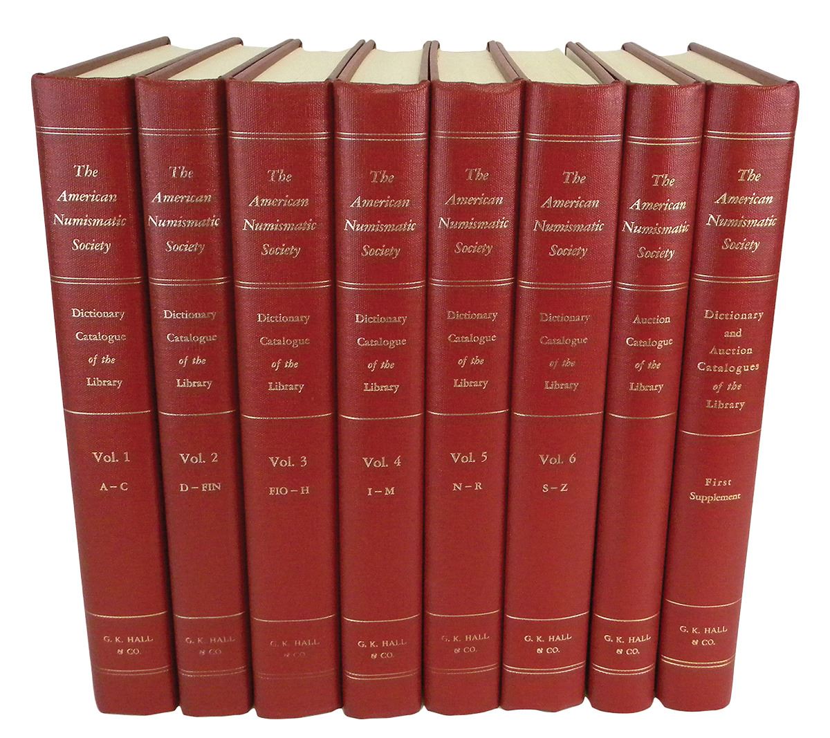 Library Catalogue of the American Numismatic Society