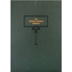 Leatherbound Merkin/Picker Library Sale