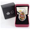 Image 1 : 2017 Canada $20 Traditional Ukrainian Pysanka (Egg-Shaped) Fine Silver Coin (TAX Exempt). Comes with