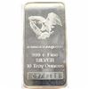 10 oz Engelhard .999 Fine Silver Tall Eagle Bar (TAX Exempt)