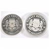 Image 2 : 2014 & 2016 Somali Republic 1oz .9999 Fine Silver African Elephant (TAX Exempt) 2pcs