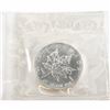 1997 Canada 1oz .9999 Fine Silver Maple Leaf in original Pliofilm. (TAX Exempt)
