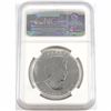 Image 2 : 2011 Canada Wolf 1oz. Commemorative Silver Maple Leaf in NGC Certified holder (TAX Exempt) - Toned