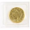 Image 1 : 1987 Canada 1/10 ounce $5 Gold Maple Leaf (TAX Exempt)