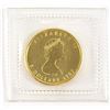 Image 2 : 1987 Canada 1/10 ounce $5 Gold Maple Leaf (TAX Exempt)