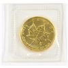 Image 1 : 1985 Canada 1/10 ounce $5 Gold Maple Leaf (TAX Exempt)