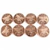 Image 2 : 8x Pure Copper 1oz. .999 Fine Copper - Canadian Maple - TAX Exempt