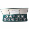 Image 1 : 1988 Calgary Olympic Sterling Silver 10-Coin Set in the Original Display Case. Set comes with all th