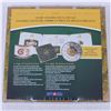 Image 2 : 2001 Canada $15 Year of the Snake Sterling Silver with Gold Cameo Coin and Stamp Set - Still Plastic