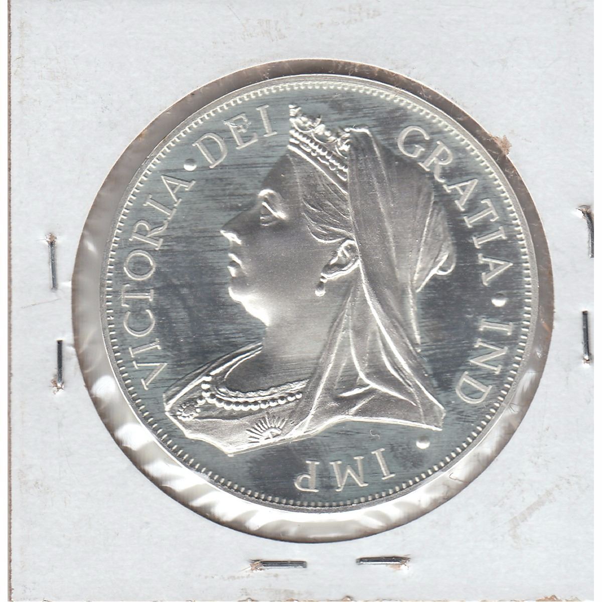 1901 Canada Queen Victoria Sterling Silver Medallion Weighing 22.34g