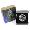 Image 1 : 2013 Australia 1/2oz .999 Fine Silver Proof Coin - Merry Christmas (scratched capsule). TAX Exempt