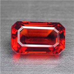 Natural Fancy Vivid Orange/Red Sapphire 2.18 cts - VVS