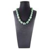 Image 1 : Natural Green Aventurine Diamond Polished Necklace