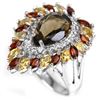 Image 1 : Natural Multi Gemstone Ring