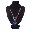 Image 1 : Natural Stone Hand Made Diamond Polished Necklace