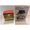 Image 1 : SNOWMAN COOKIE JAR AND CANDLE GIFT SET