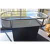 Image 1 : OVAL BRASS/GLASS DISPLAY CASE