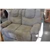 Image 2 : MICROFIBRE RECLINING SOFA AND LOVESEAT