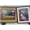 Image 1 : TWO LARGE FRAMED PICTURES