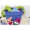 Image 1 : TOTE OF BEANIE BABIES ETC