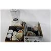 Image 1 : COFFEE MUGS AND TEAPOT AND BLENDER