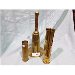 3 PCS TRENCH ART