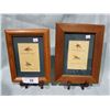 Image 1 : PAIR FRAMED FISHING FLIES