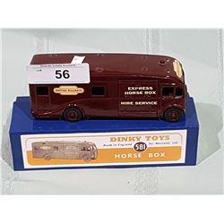DINKY HORSE HAULER DIE CAST