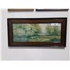 Image 1 : PRINT OF A PASTORAL SCENE 24" X 12"