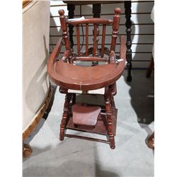 DOLL HIGH CHAIR 19"H