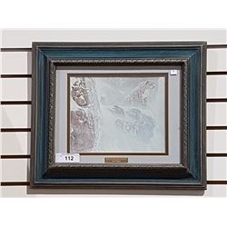 ROBERT BATEMAN SNOW LEOPARD 19" X 16"