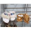 Image 1 : 2 PAIRS OF INFANT MOCCASINS