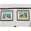Image 1 : PAIR OF SIGNED WATERCOLOURS OF HAWAII